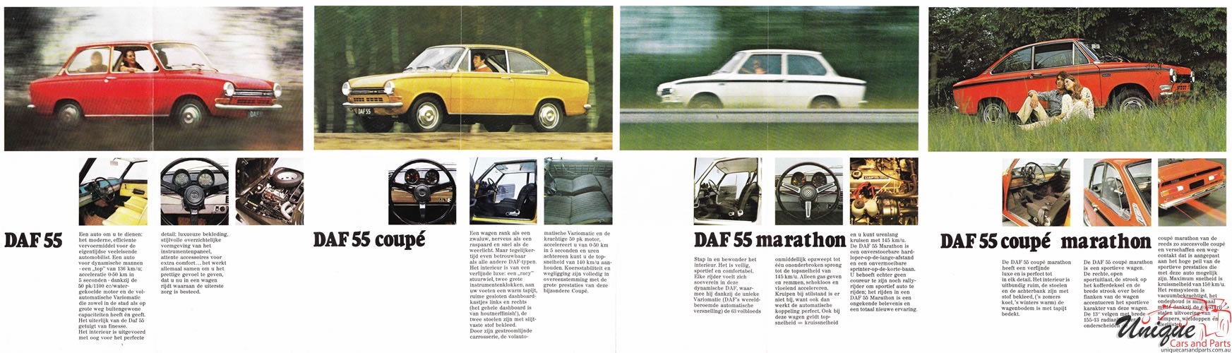 1971 DAF Model Range Brochure Page 5